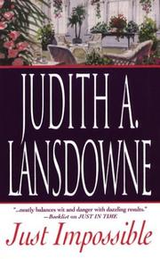 Cover of: Just Impossible by Judith A. Lansdowne