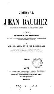 Cover of: Journal, publ. par C. Abel. et E. de Bouteiller