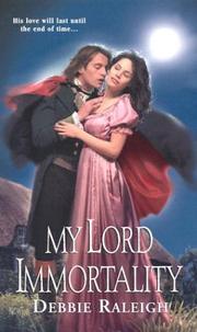 Cover of: My lord immortality