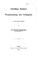Cover of: Giordano Bruno's Weltanschauung und Verhängniss