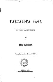 Partalopa saga: för första gången utgiven by Oskar Klockhoff