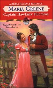 Cover of: Captain Hawkins' Dilemma by Maria Greene