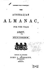 Cover of: Australian Almanac | 