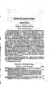 Cover of: Archiv der Pharmazie und Berichte der Deutschen pharmazeutischen Gesellschaft by 