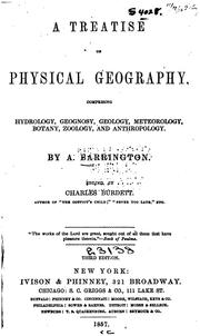 Cover of: A Treatise on Physical Geography ...
