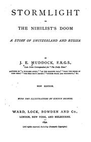 Cover of: Stormlight, Or, The Nihilist's Doom: A Story of Switzerland and Russia