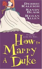 Cover of: How to marry a duke