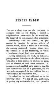 Cover of: Semper eadem; or Popery unchanged and unchangeable