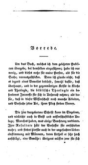 Cover of: Grundzüge der biblischen Theologie