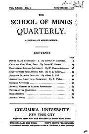 Cover of: The School of Mines Quarterly