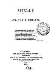 Cover of: Shells and their inmates | 