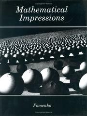 Cover of: Mathematical impressions by A. T. Fomenko