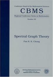 Spectral graph theory by Fan R. K. Chung