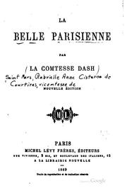 Cover of: La belle Parisienne by 
