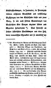 Cover of: Die Ritterburgen und Bergschlösser Deutschlands