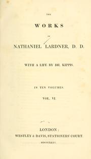 Cover of: works of Nathaniel Lardner