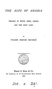 Cover of: the alps of arabia