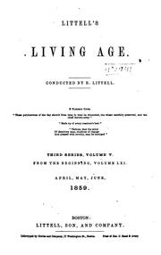 Cover of: The Living Age ...