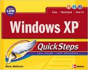 Cover of: Windows XP Quicksteps | Martin S. Matthews