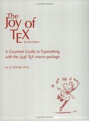 Cover of: The joy of TEX by Michael Spivak