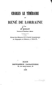 Charles le Téméraire et René de Lorraine by Adolphe Berlet