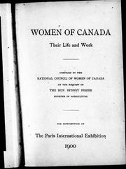 Cover of: Women of Canada | 