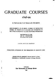 Cover of: The Graduate Handbook | 
