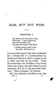 Cover of: Fair, but not wise