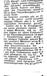 Cover of: Pozsony und der Freiheitskampf 1848/49: Die dreizehn 13 Pressburger Märtyrer ...