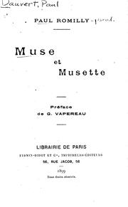 Cover of: Muse et musette