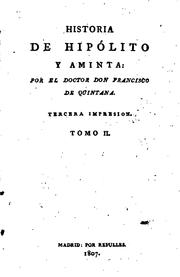 Cover of: De Hipolito