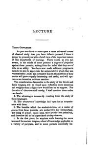 Cover of: Considerations in Favour of Classical Studies: A Lecture Delivered in the Irving Institute