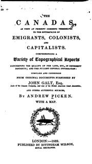 Canada, as it is: Comprising Details Relating to the Domestic Policy ... by George Henry Hume