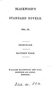 Blackwood's standard novels
