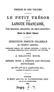 Cover of: French in one volume. Le petit trésor de la langue française