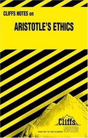 Aristotle's Nicomachean ethics by Robert Milch