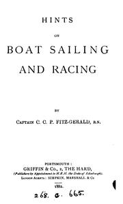 Cover of: Hints on boat sailing and racing by Charles Cooper Penrose Fitz-Gerald