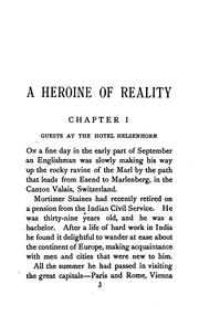 Cover of: A Heroine of Reality: A Novel