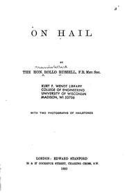Cover of: On Hail