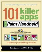 Cover of: 101 killer apps for your Palm handheld