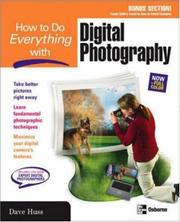 Cover of: How to do everything with digital photography by David Huss