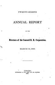 Cover of: Report of the Directors