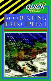 Cover of: Accounting principles I