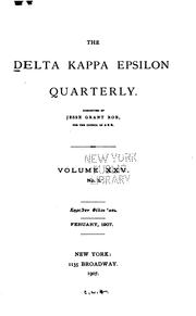 Cover of: The Deke Quarterly