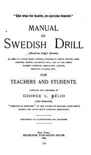 Cover of: Manual of Swedish Drill Based on Ling's System ...: For Teachers and Students by 