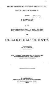 Cover of: A Revision of the Bituminous Coal Measures of Clearfield County