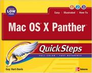 Cover of: Mac OS X Panther QuickSteps