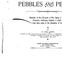 Cover of: Pebbles and Pearls: Sketches of the Life-work of Mrs. Agnes L. D'Arcambal in the Interests of ...