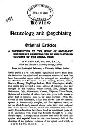 Cover of: Review of Neurology and Psychiatry by 