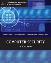 Cover of: Computer Security Lab Manual (Information Assurance & Security) | Vincent J. Nestler